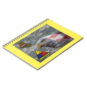 Cuaderno 1.ᵉʳ veterano de combate de la división de armas d
