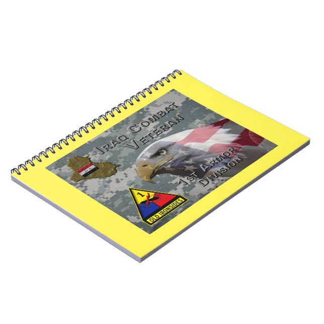 Cuaderno 1.ᵉʳ veterano de combate de la división de armas d (Lado Izquierdo)