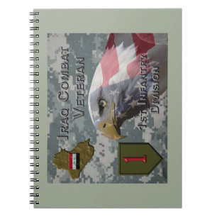 Cuaderno 1.ᵉʳ veterano de combate de la División de Infante