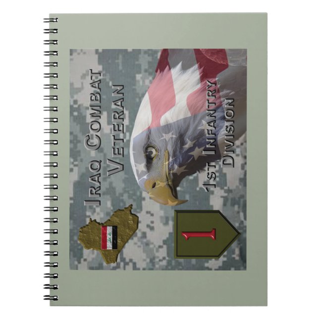 Cuaderno 1.ᵉʳ veterano de combate de la División de Infante (Frente)
