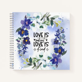 Cuaderno 1 Corintios 13:4 El amor es la bíblica del pacient