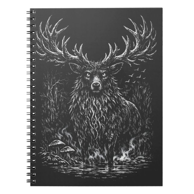 Cuaderno 1. El Ciervo de la Sombra por BurnsInHell (Frente)