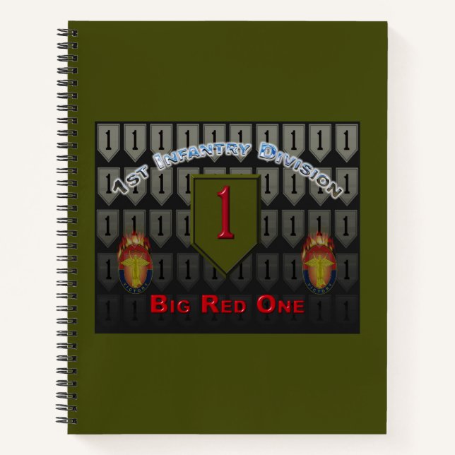 Cuaderno  1ra División de Infantería  (Anverso)