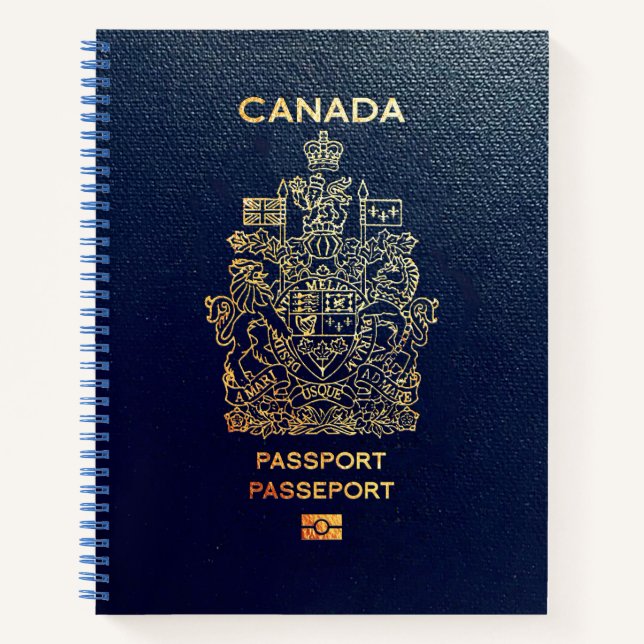 Cuaderno [200] Cobertura de pasaporte canadiense (Anverso)