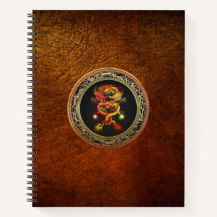 Cuaderno [200] Dragones rojos y amarillos