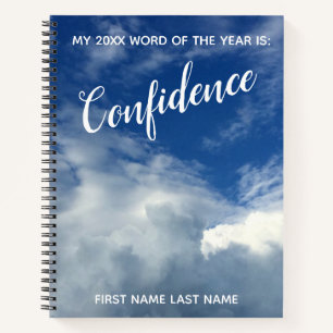 Cuaderno 2018 Palabra del Año Confianza Nubes Dramáticas
