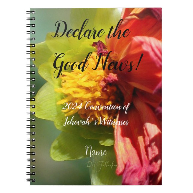 Cuaderno 2024 JW Declare the Good News and name  (Frente)