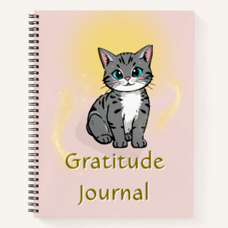 Cuaderno 2026 Minimalist Gratitude Journal Spiral Notebook