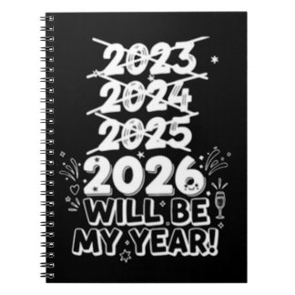 Cuaderno 2026 Will Be My Year