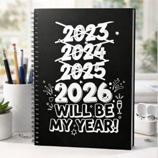 Cuaderno 2026 Will Be My Year