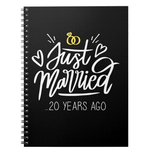 Cuaderno 20.º Aniversario Boda (Frente)