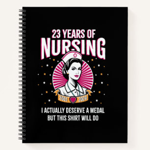 Cuaderno 23 Años de Enfermería Merecen una Medalla Enfermer