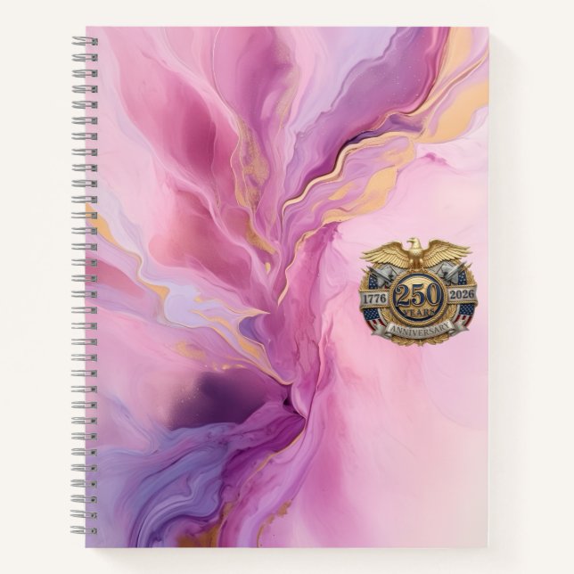 Cuaderno 250 aniversario de EE. UU. (Anverso)