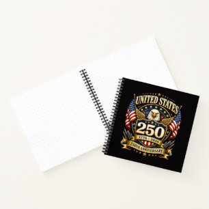 Cuaderno 250 Aniversario EE. UU. 250 Años