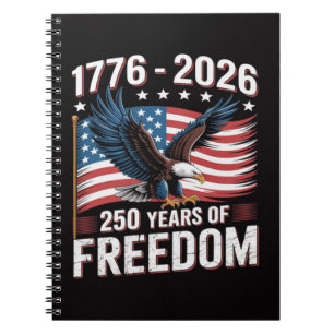 Cuaderno 250 años 1776 2026 250º 4 de julio