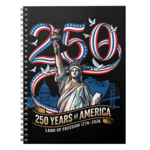Cuaderno 250 Años Aniversario América 1776 2026