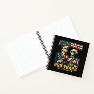 Cuaderno 250 años Aniversario de América 250º Trump 