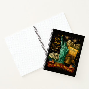 Cuaderno 250 años de libertad estadounidense