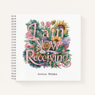 Cuaderno *~* 25 Flores QUE AHORA RECIBO Manifestación AP85
