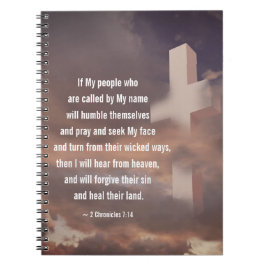 Cuaderno 2 Crónicas 7:14 Si mi pueblo rezará