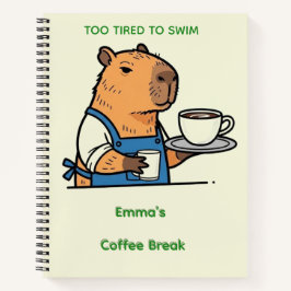 Cuaderno 2. Cute Capybara Journal