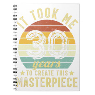 Cuaderno 30 Años Me Tomó 30 Años Crear Esta M
