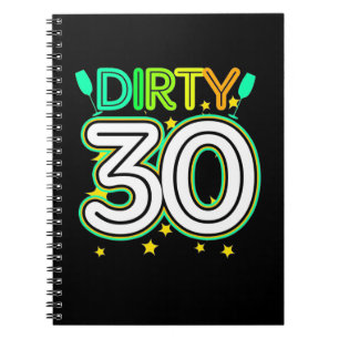 Cuaderno 30 cumpleaños   Feliz 30 cumpleaños