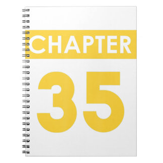 Cuaderno 35º Regalos de cumpleaños Capítulo 35 Feliz Día de