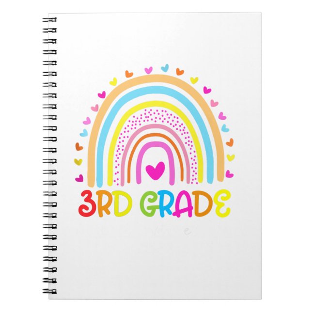 Cuaderno 3.ᵉʳ Arcoiris Donde Empieza La Aventura (Frente)