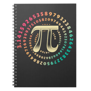 Cuaderno 3.14 Número Pi Día Símbolo matemática Número 