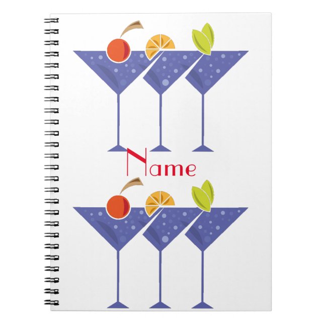 Cuaderno 3 Martini Cocktails Thunder_Cove (Frente)