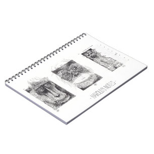 Cuaderno 3 Monos Monos Monos Personalizados para uso en equ