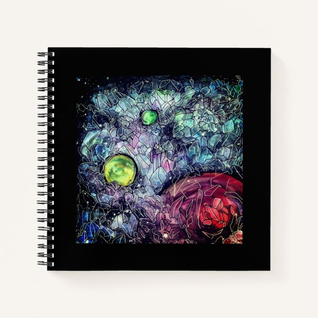 Cuaderno 3 planetas para portátiles SpaceCake (Anverso)