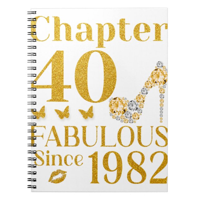 Cuaderno 40.º Capítulo 40 Fabuloso desde 1982 (Frente)