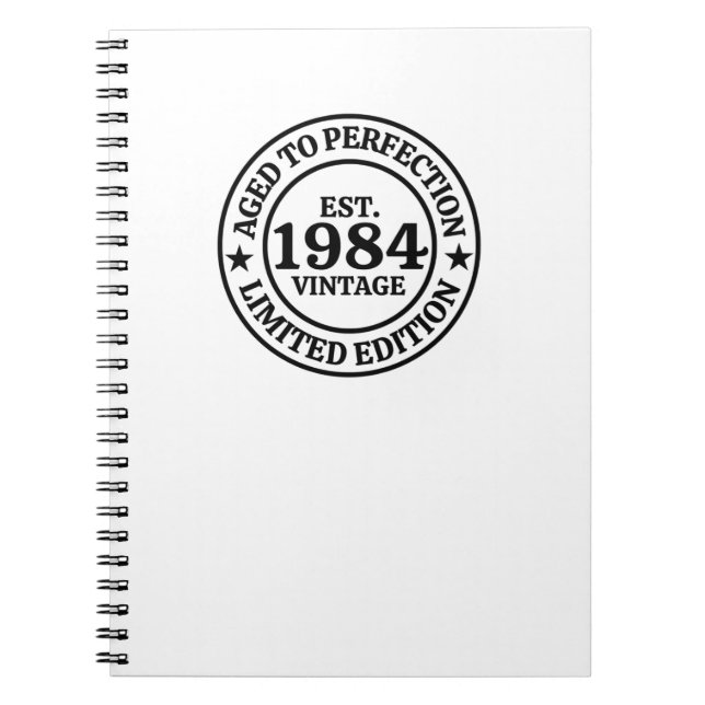 Cuaderno 40.º cumpleaños (Frente)
