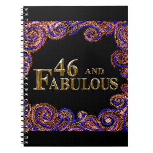 Cuaderno 46 cumpleaños