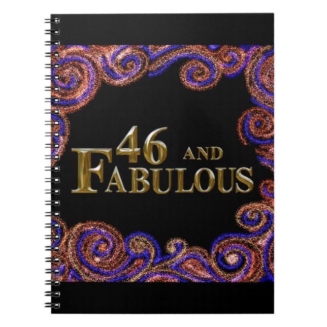 Cuaderno 46 cumpleaños (Frente)