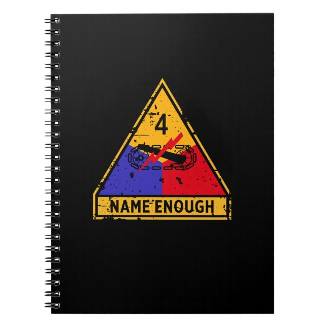 Cuaderno 4.ª División Acordada: "Nombre suficiente" (Frente)