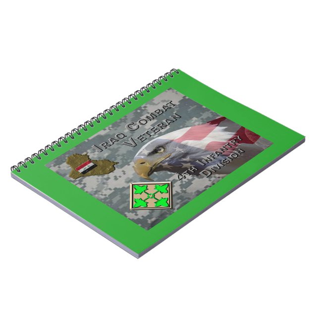 Cuaderno 4.ª Infantería Div Iraq Combat Veteran (Lado Izquierdo)