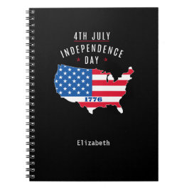 Cuaderno 4 de julio - Día de la Independencia