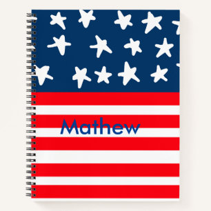 Cuaderno 4 de julio Día de la Independencia añadir el nombr