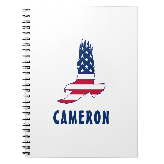 Cuaderno 4 De Julio Nombre Estados Unidos Bandera Estados U (Frente)