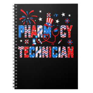 Cuaderno 4 De Julio Para Mujeres Estetoscopio Técnico De Fa