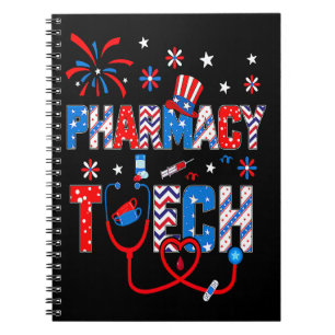Cuaderno 4 De Julio Para Mujeres Estetoscopio Técnico De Fa