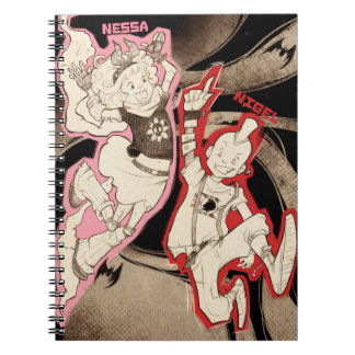 Cuaderno 4 pequeños monstruos - grupo