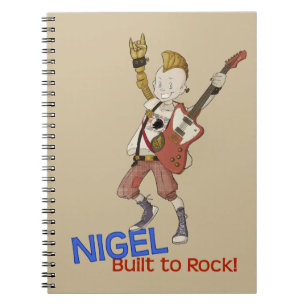 Cuaderno 4 pequeños monstruos - Nigel
