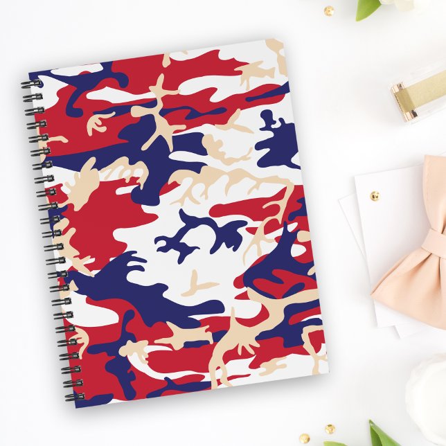 Cuaderno 4th of July, Independence day, Camouflage Beige (Subido por el creador)