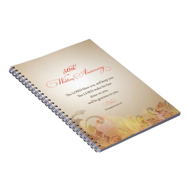 Cuaderno 50º Aniversario de Boda, Señor Bendiga y Guarde (Lado Derecho)