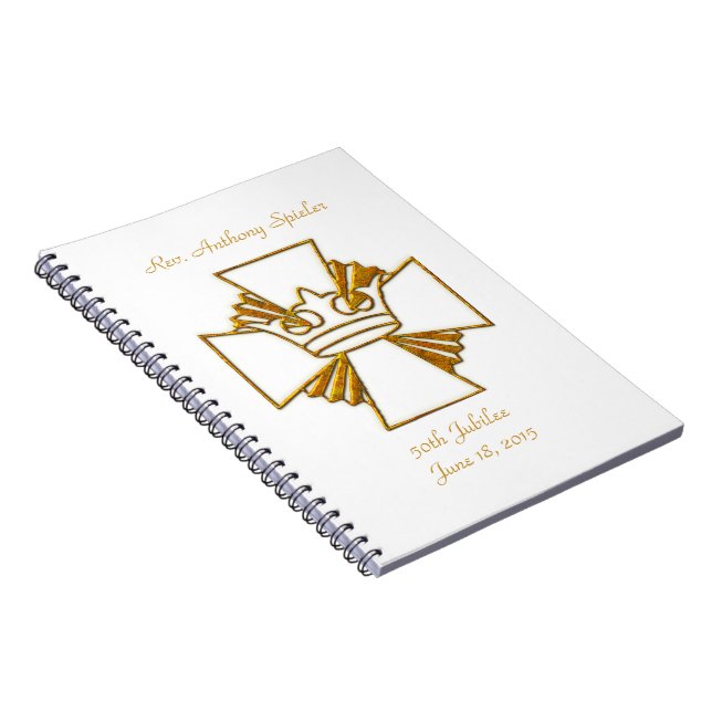 Cuaderno 50.º Aniversario de la Ordenación de los Sacerdote (Lado Derecho)