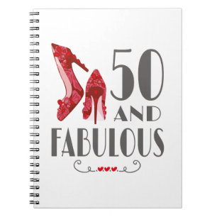 Cuaderno 50.º Regalo De Cumpleaños Im 50 Y Fabuloso Regalo